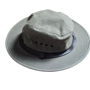 Filson Tin Cloth Packer Hat M Otter Green Water Repellent USA 60017 Gorpcore